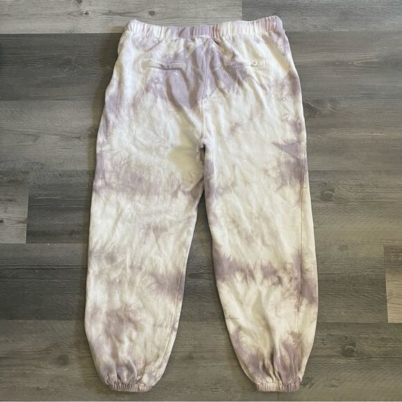 POL Tie Dye Jogger Pants Athleisure Purple White Medium Comfy - Picture 5 of 11
